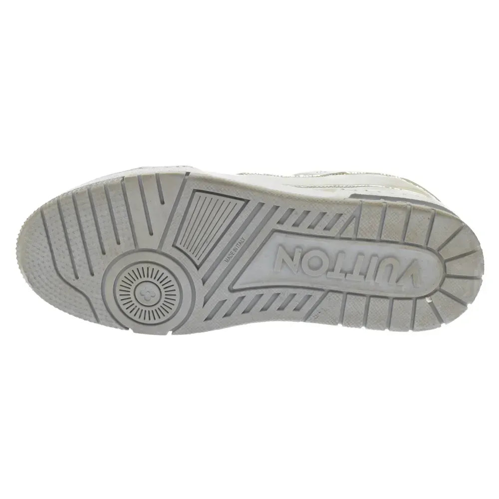 Louis Vuitton LV Trainer Silver Metallic