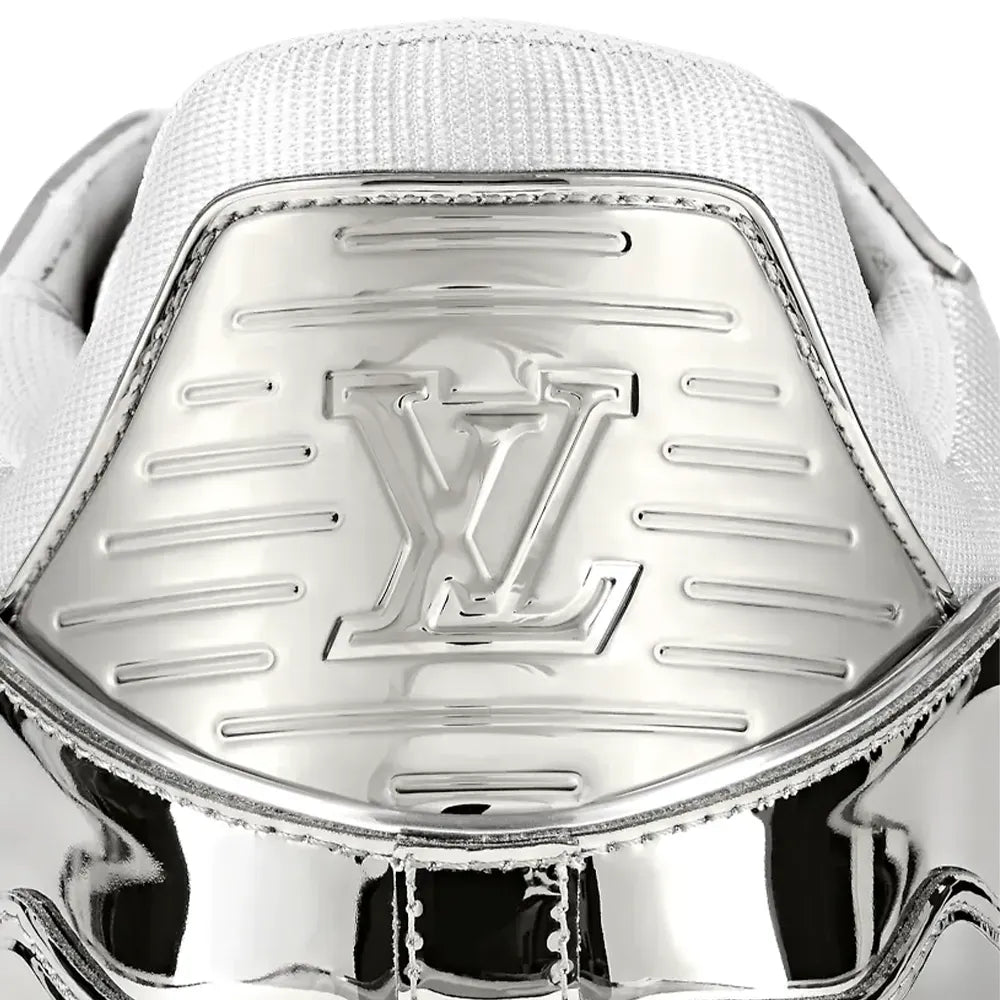 Louis Vuitton LV Trainer Silver Metallic