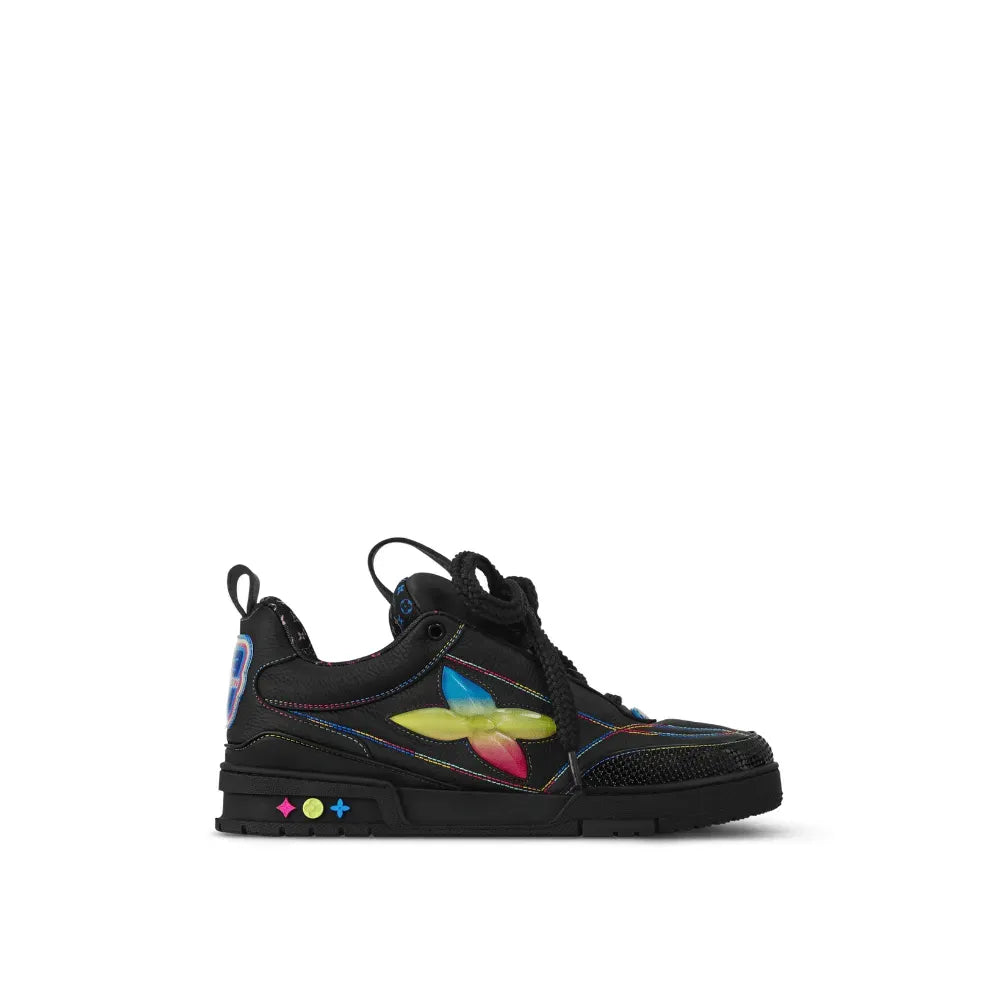 Louis Vuitton LV Skate Monogram Flowers Black