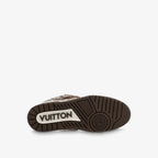 Louis Vuitton LV Skate Sneaker Brown Snakeskin